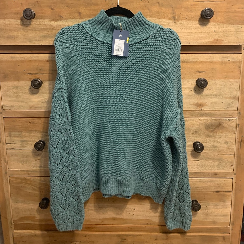 Turquoise sweater